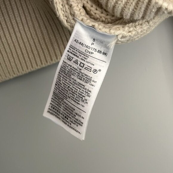 Gap Cream Knit Women's Sweater - Picture 4 of 6